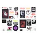 Stranger Things 5 Stickers Set Glow in the Dark