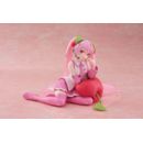 Hatsune Miku Estatua PVC Desktop Cute Figure Sakura Miku Cherry Cushion Ver. 13 cm     