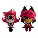 Set 2 Figuras Alastor y Niffty Hazbin Hotel Co. Youtooz Buddiez