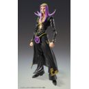 JoJo's Bizarre Adventure Part 5 Super Action Action Figure Chozokado Leone Abbacchio Black Ver. 16 cm