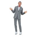 Pee-wee Herman Action Figure Ultimate Pee-wee Herman 18 cm