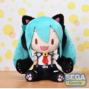 Hatsune Miku Kitty Cat Plush Character Vocal Series 01 Vocaloid Fuwa Petit 30 cm