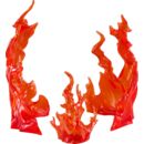 The Simple Effect Parts for Figures Flames: Red 