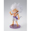 One Piece World Collactable Figures x S.H. Figuarts Action Figure Monkey D. Luffy Gear 5 8 cm         