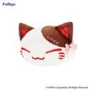 Peluche Brown Cat Sweet Nemuneko 35 cm