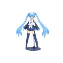 Frame Arms Girl x Hatsune Miku Maqueta Plastic Model Kit Frame Music Girl Snow Miku Another Color Ver. 15 cm 