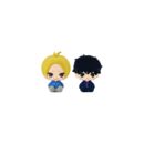 Sakamoto Days Mini Figuras PVC Pote Raba Rubber Mascot Asakura Shin & Seba Natsuki 8 cm
