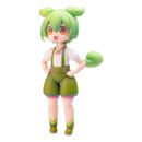 Tohoku Zunko Plastic Model Kit 1/12 PPlafia Zundamon 10 cm