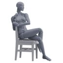 Figura Nishimura Style Drawing Doll Olive Gray 21 cm      