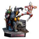 Return of Ultraman Diorama Statue 1/8 Ultraman Jack vs Zetton II & Alien Bat Battle scene 25 cm