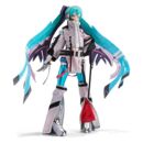 Hatsune Miku Metal Build Figura Diecast Hatsune Miku 18 cm