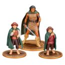 Lord of the Rings Animated Film PVC Figures 3-Pack Frodo, Aragorn, and Samwise