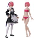 Re:ZERO -Starting Life in Another World- Kadokawa Plastic Model Series Plastic Model Kit Ram DX Ver. 16 cm