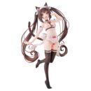 Nekopara PVC Figure 1/5.5 Chocola Micro Bikini Maid -STD Edition- 30 cm