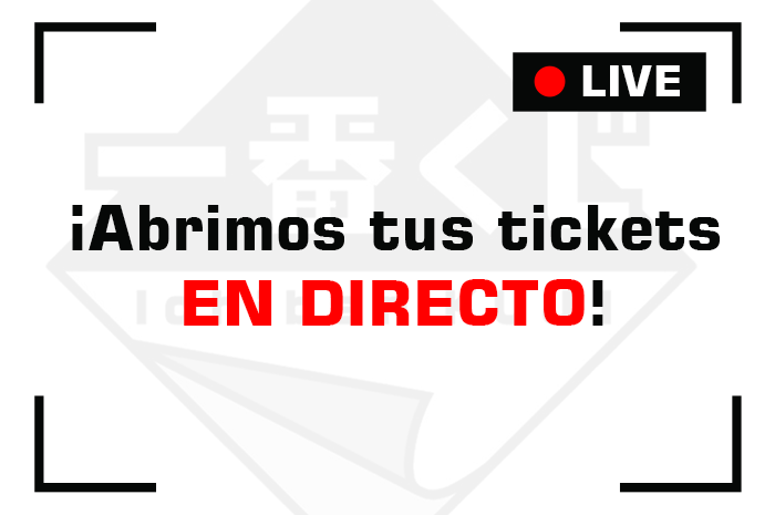 ¡Abrimos tus tickets en directo! 
