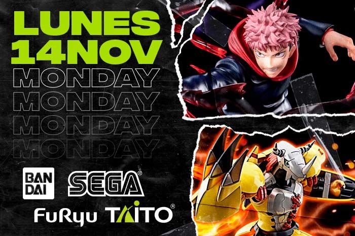 Monday 14th - Bandai, SEGA, Furyu & Taito