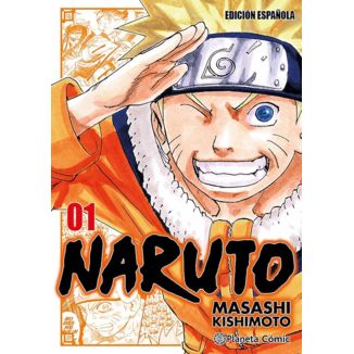 Naruto Jump Remix #1 Spanish Manga