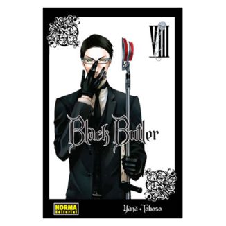 Black Butler #08 (Spanish) Manga Oficial Norma Editorial