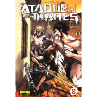 Ataque a los Titanes #08 Manga Oficial Norma Editorial