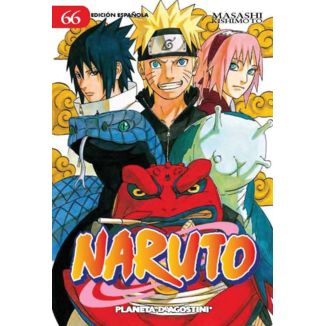 Naruto #66 Manga Oficial Planeta Comic (Spanish)