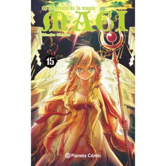 MAGI El laberinto de la magia #15 Manga Oficial Planeta Comic (spanish)