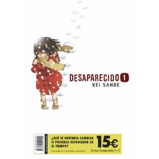 Desaparecido Pack 1 y 2 Manga Oficial Norma Editorial