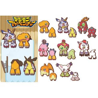Rubber Paperclips - Digimon