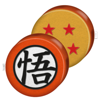 Cojin Bola de Dragón Kanji Dragon Ball Z