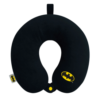 Batman Logo Travel Cushion Black DC Comics