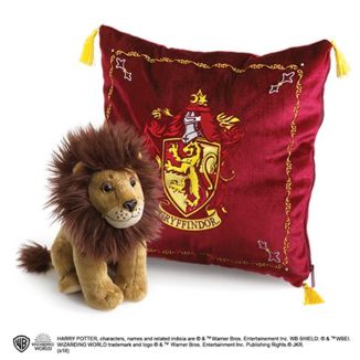 Gryffindor Cushion and Plush Set Harry Potter