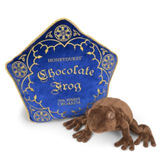 Cushion and Plush Chocolate Frog Set Harry Potter
