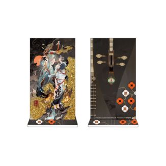 Figura Acrílica Bloque Purpurina Hatsune Miku Shimian Maifu Vocaloid