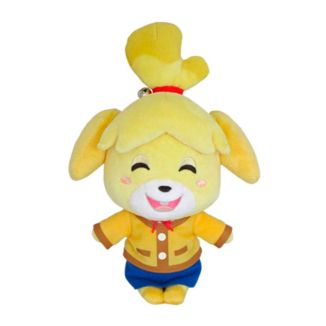Peluche Canela Shizue Sonriente Animal Crossing 15 cms