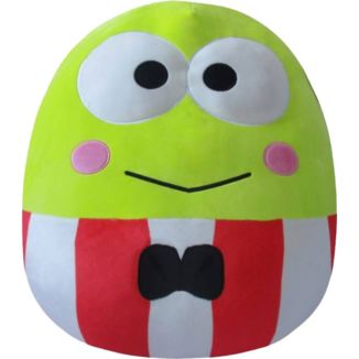 Peluche Keroppi Red Striped Suit Sanrio Squishmallows 25 cm