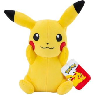 Peluche Pikachu Sorprendido Pokemon 20 cms