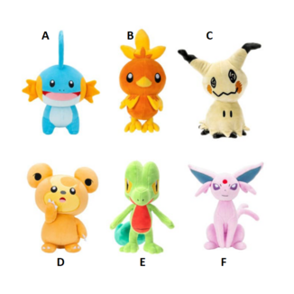 Pokémon Plush Series 22 20 cm
