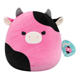 Pollyanna the Black and Pink Cow Plush Squishmallows 30 cm