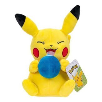 Pikachu with Oran Berry Accy Plush Pokemon 20 cms