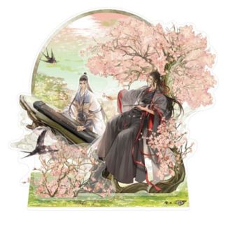 Figura Acrílica Wei Wuxian & Lan Wangji Spring Season Grandmaster of Demonic Cultivation