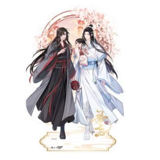 Figura Acrílica Wei Wuxian & Lan Wangji Wu Wang Version Grandmaster of Demonic Cultivation