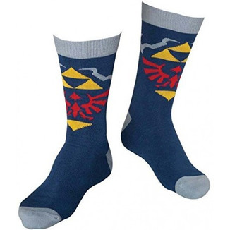 Socks The Legend Zelda - Trifuerza - Blue