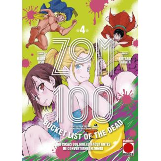 Zombie 100 #04 Manga Oficial Panini Manga (Spanish)