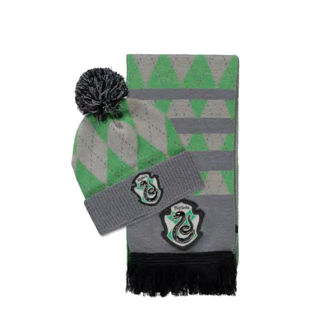 Slytherin Scarf and Beanie Pack Harry Potter