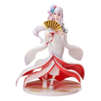 Emilia Shiromuku Figure Re Zero F Nex