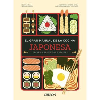 El gran manual de la cocina Japonesa Recipe Book (Spanish)