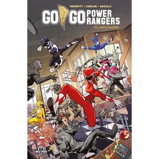 Go Go Power Rangers Volumen 4 Comic Oficial Moztros