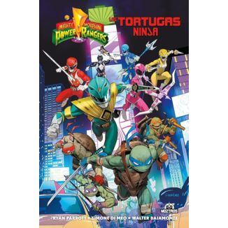 Mighty Morphin Power Rangers VS Las Tortugas Ninja Volumen 1 Comic Oficial Moztros