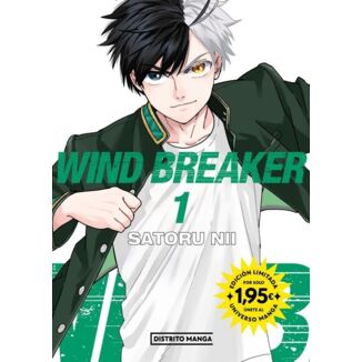 Wind Breaker #01 Universo Spanish Manga 2025 Promocional