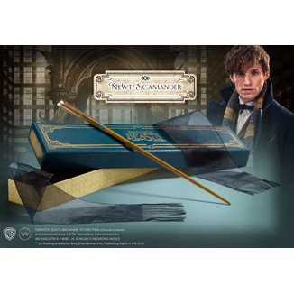 Varita Newt Scamander Collector's Box - Réplica Oficial Animales Fantasticos