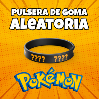 Pulsera de goma Pokemon Aleatoria Regalo JUMP